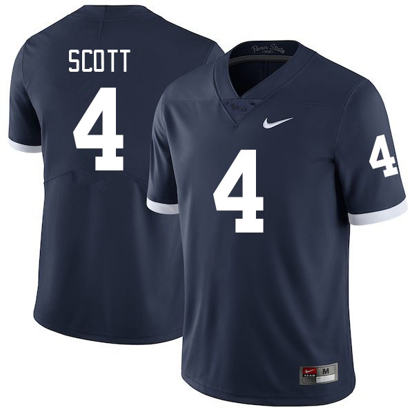 Penn State Nittany Lions #4 Nick Scott College Football Jerseys Stitched Sale-Retro